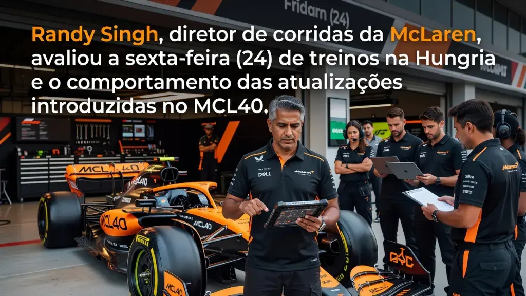 McLaren Vê Sinais Positivos das Atualizações na Sexta na Hungria